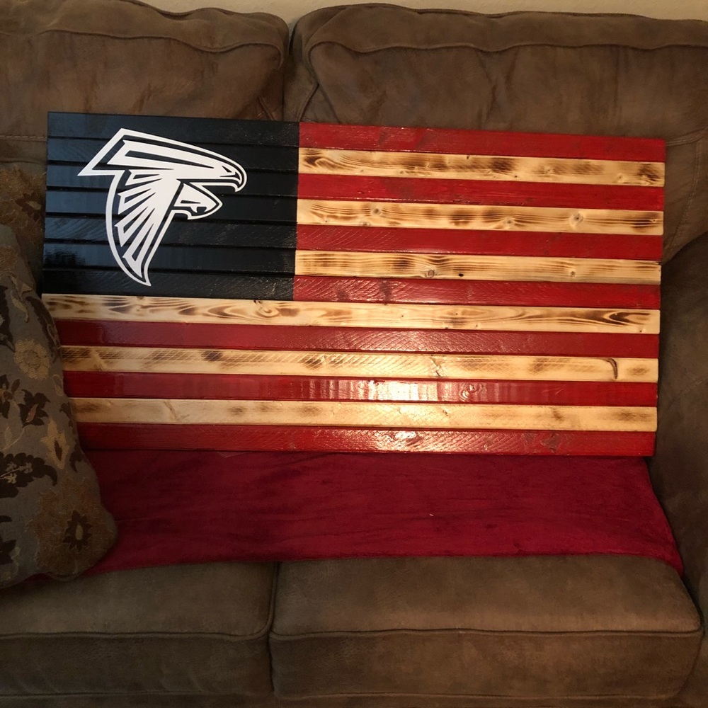 Handmade Wooden Flacons flag
